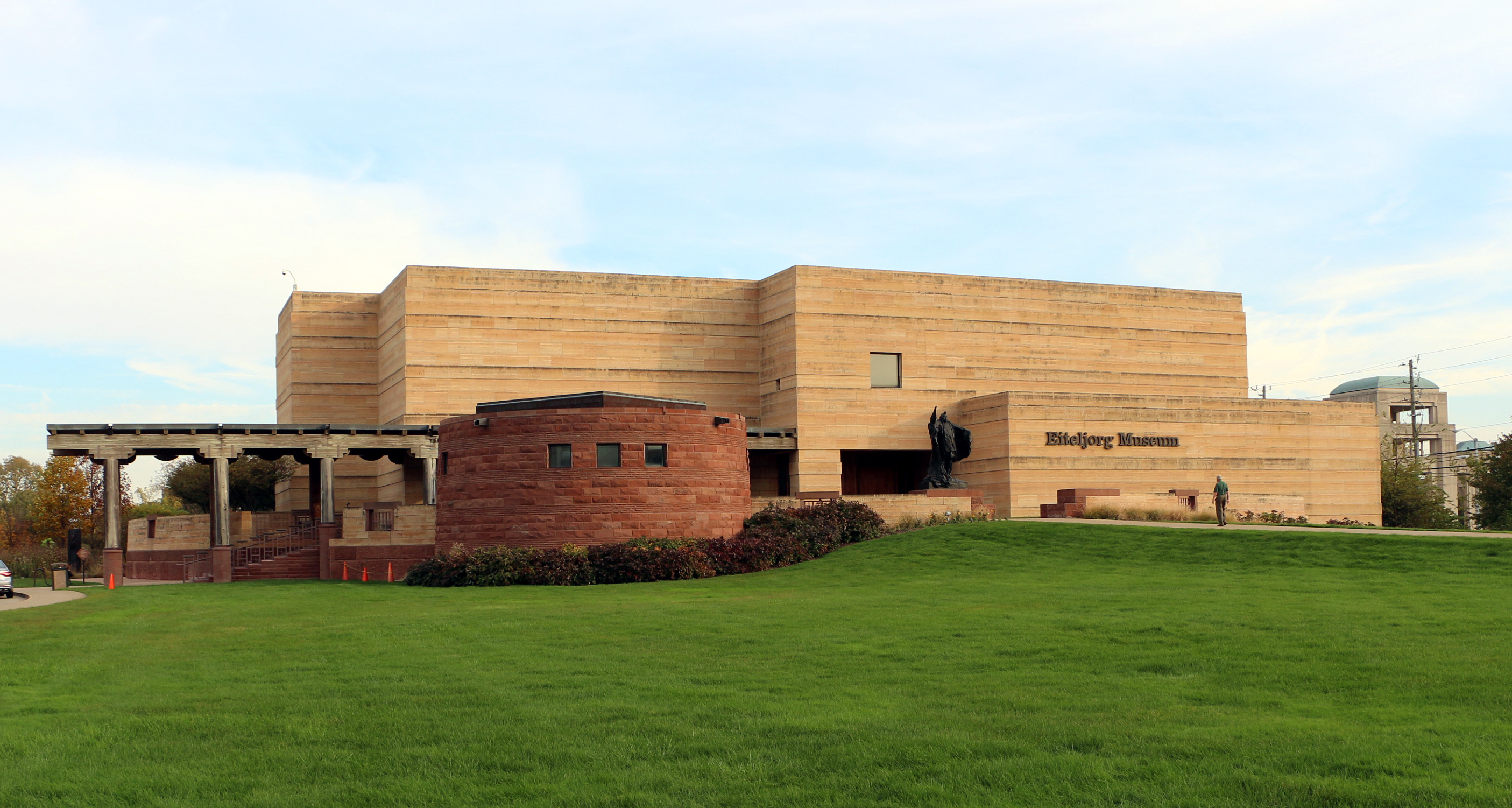 Exterior of the Eiteljorg Museum in Indianapolis, photographed in 2016.