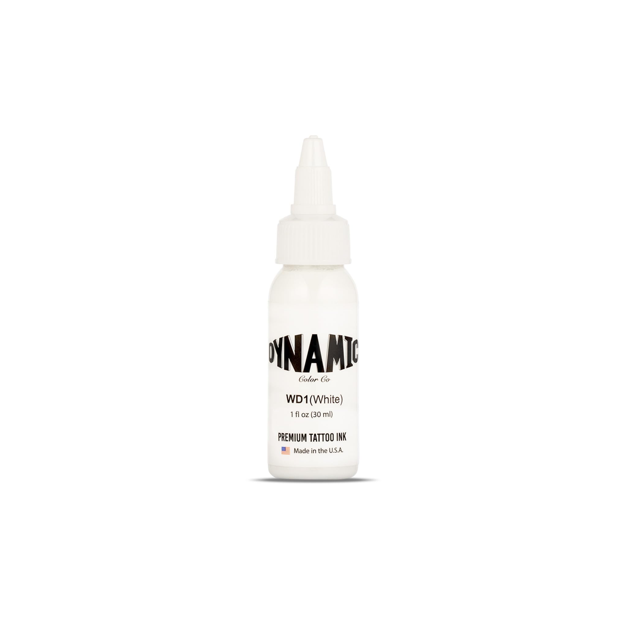 Product view: Dynamic WD1 · 30 ml white ink