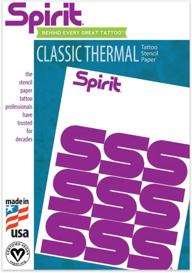 Product view: Spirit Classic · 100 thermal transfer sheets