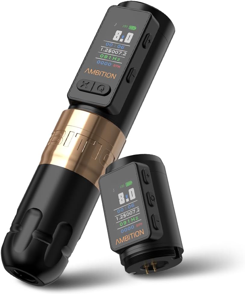 Vista del producto: Ambition Soldier Max · máquina inalámbrica