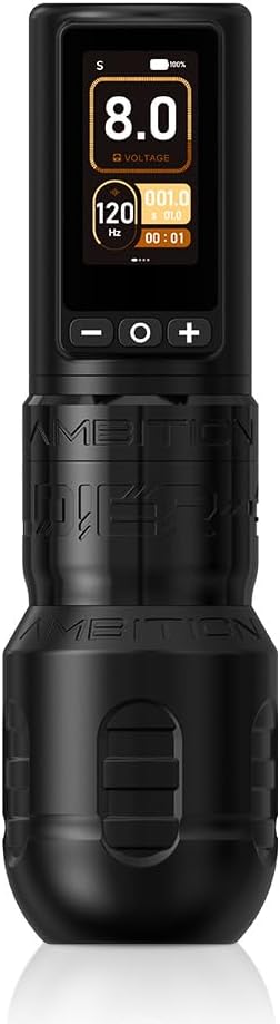 Product view: Ambition Soldier 270 · wireless tattoo machine