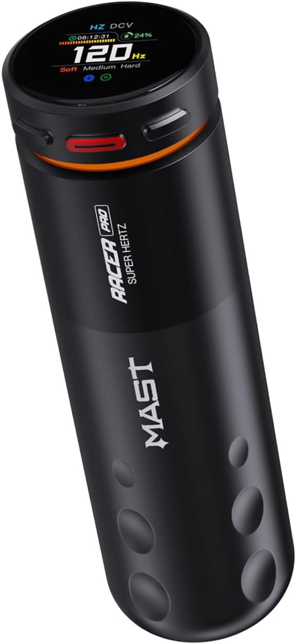 Mast Racer Pro · black wireless tattoo machine · product image