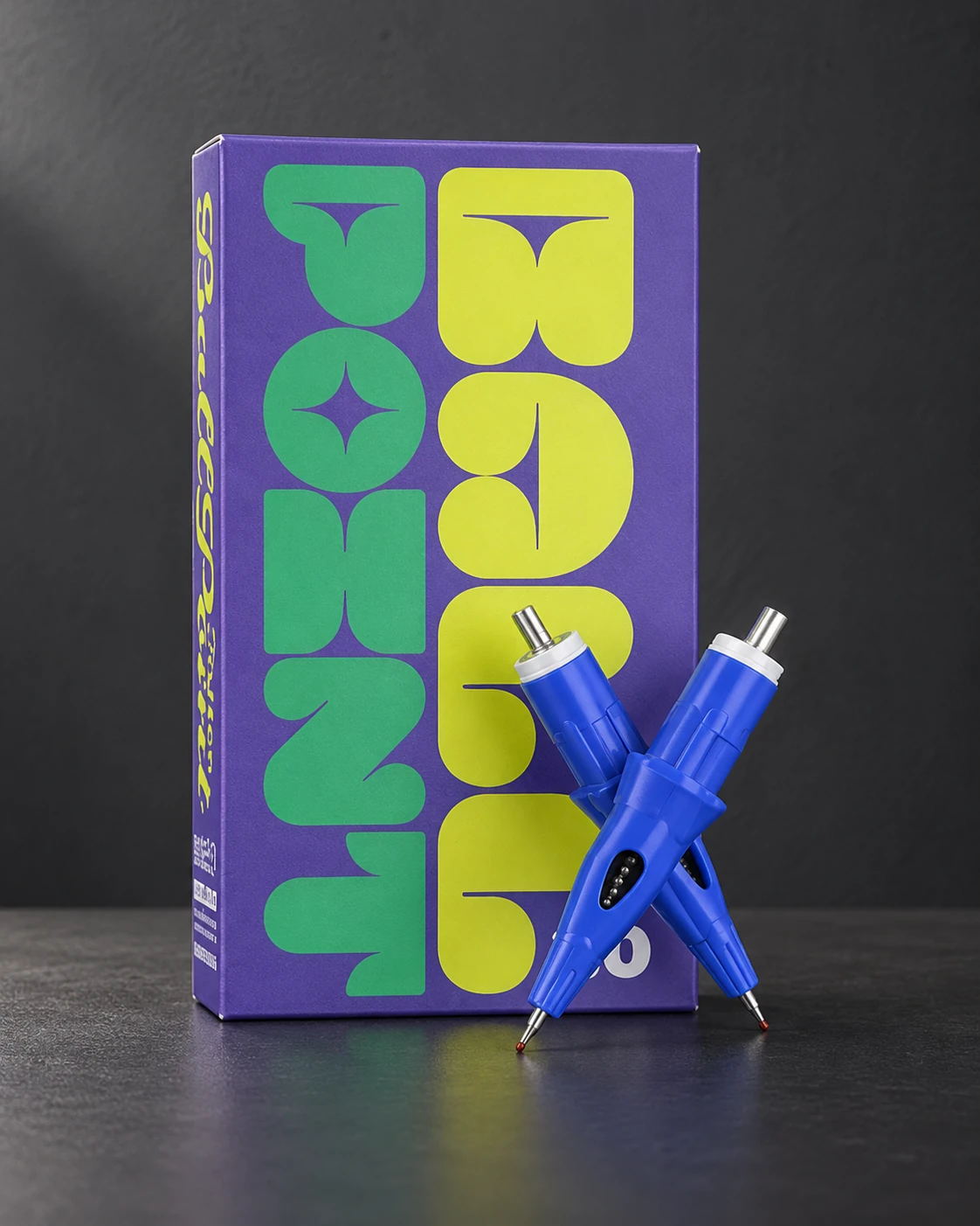 Solong · 20 pen cartridges for paper practice in a minimalist studio