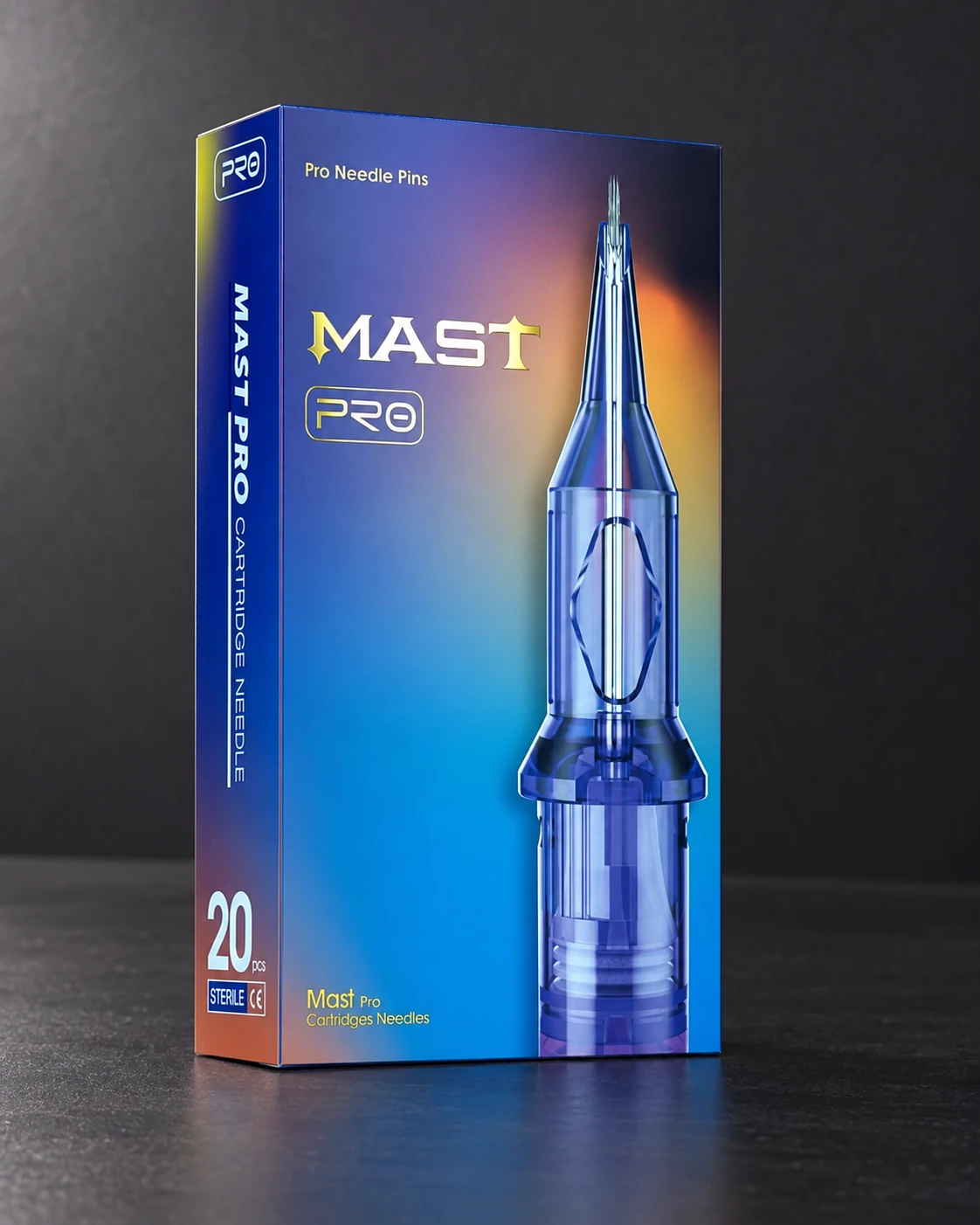 Mast Pro · 20 cartridges, 1003RL in a minimalist studio
